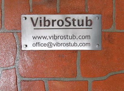 Vibrostub Stencil dekorativni beton